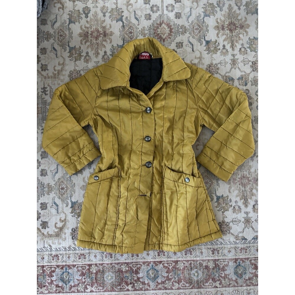 Vintage Daco Dave Goldberg Mfg Co. Women's Winter Down Jacket Button Down Front